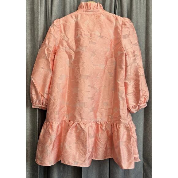 TUCKERNUCK Bellini Fil Coupe Palmerston Mini Dress Pink Size Large - Picture 8 of 13